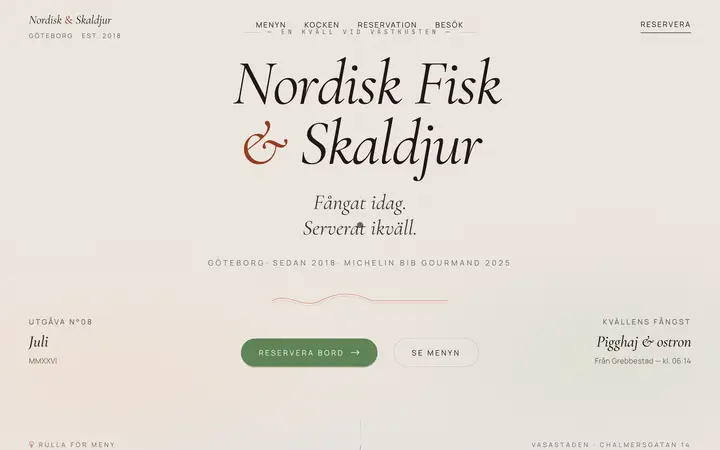 Nordisk Fisk & Skaldjur — v1