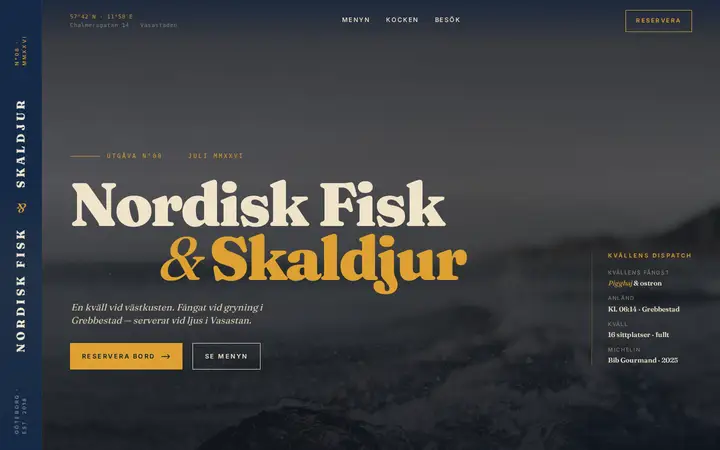 Nordisk Fisk & Skaldjur — v2